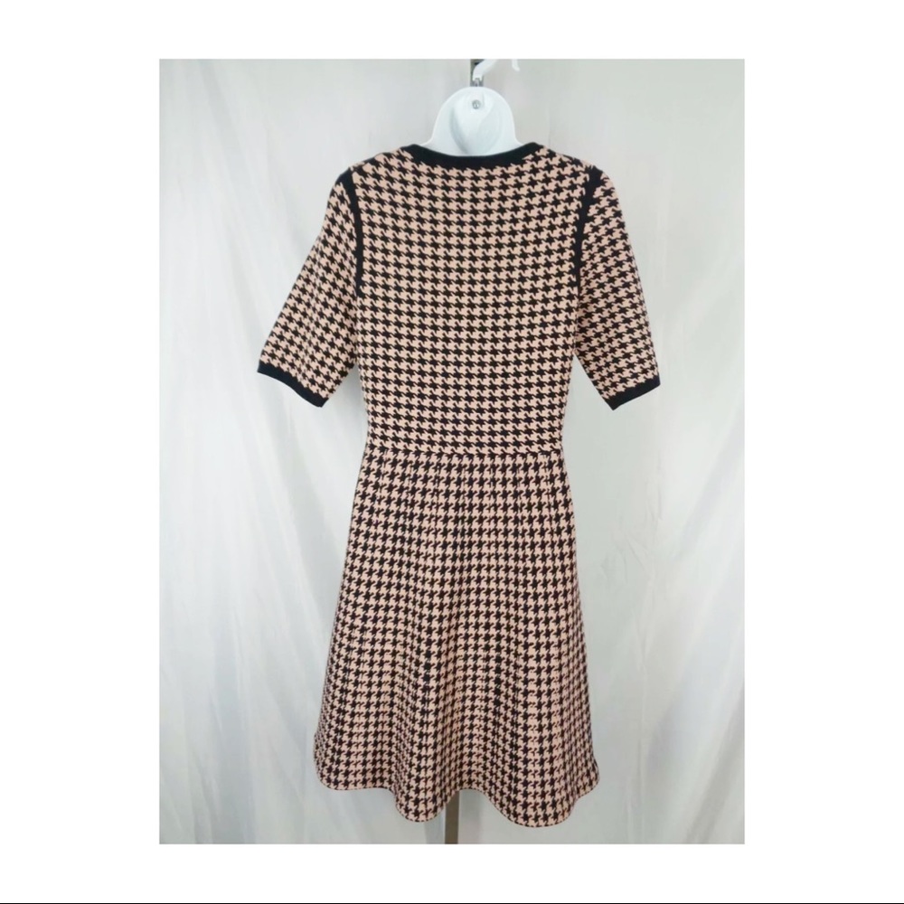 Ann Taylor Houndstooth Dress Sz M - Picture 5 of 8